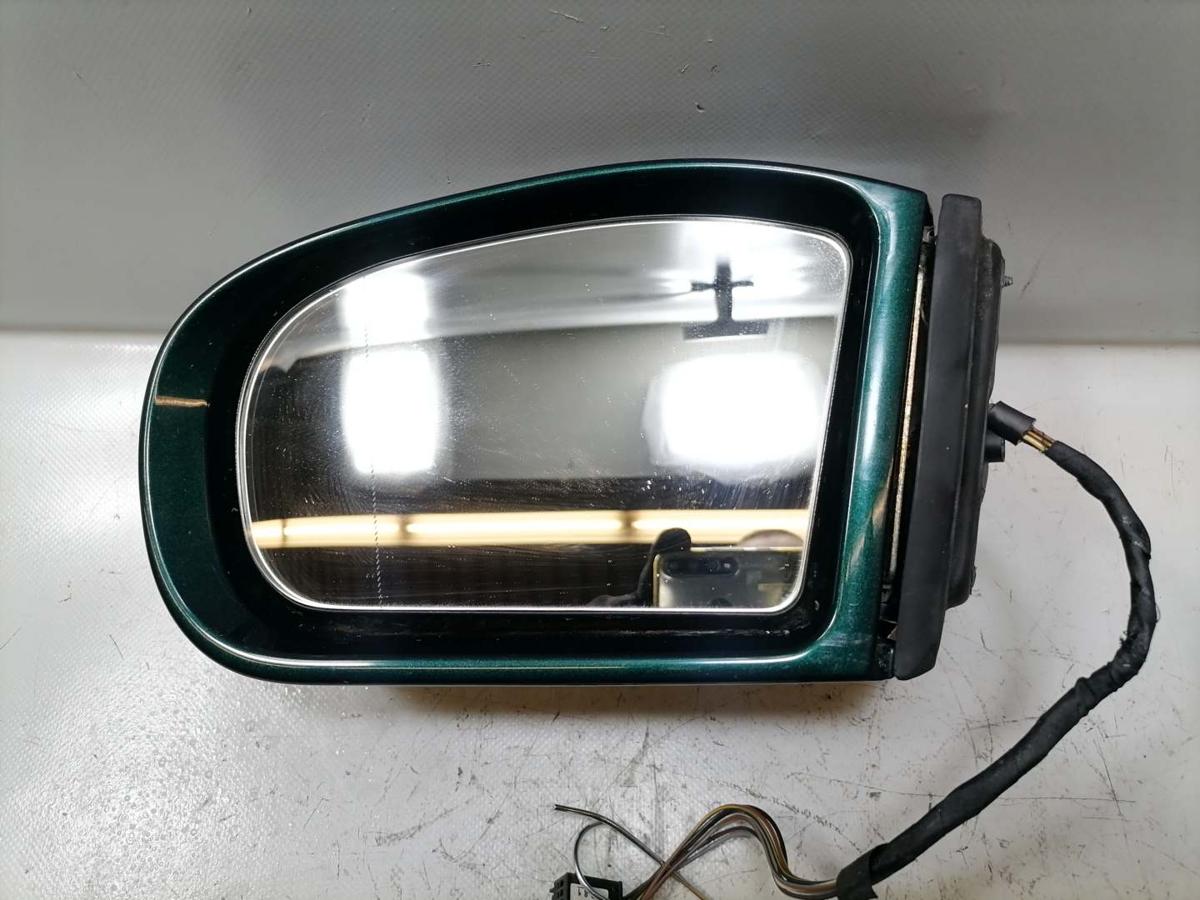 Mercedes C Klasse W203 original Au&szlig;enspiegel links elektr 816 Andraditgr&uuml;n BJ03